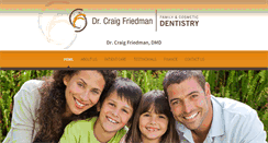 Desktop Screenshot of daviefamilydental.com