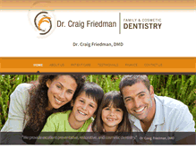 Tablet Screenshot of daviefamilydental.com